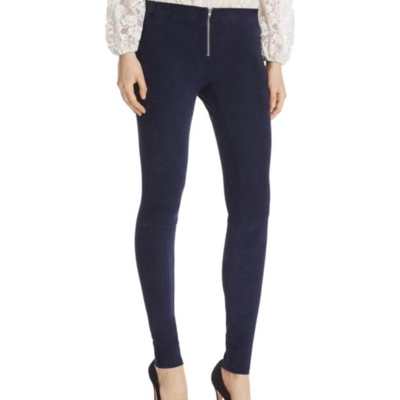 In search of Alice Olivia zip front leggings